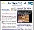 Primer Número de La Hoja Federal